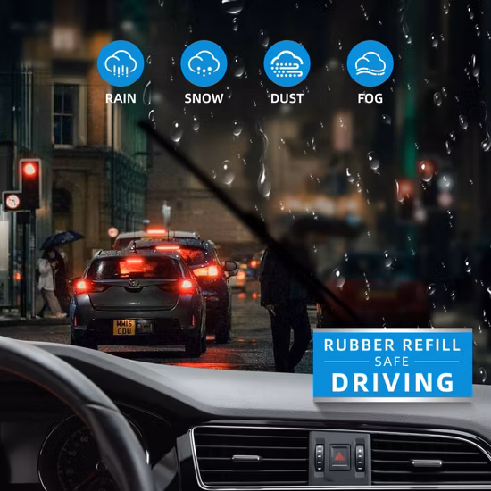 Prodotto in plastica all'ingrosso Accessori per auto Parabrezza per auto/Spazzola tergicristallo per pioggia